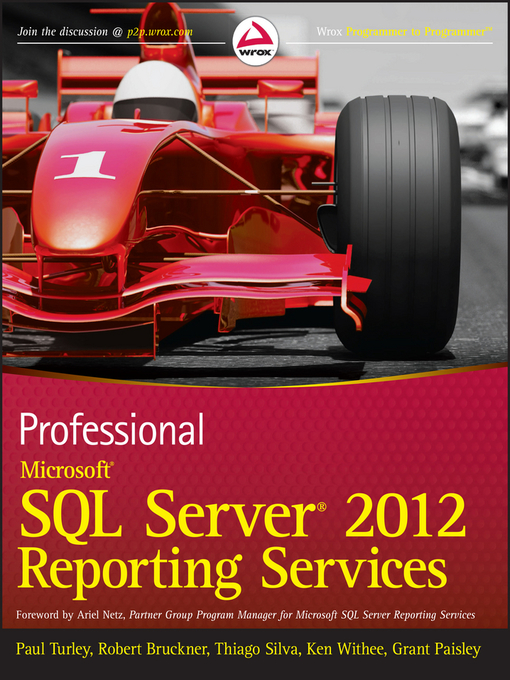 Title details for Professional Microsoft SQL Server 2012 Reporting Services by Paul Turley - Available